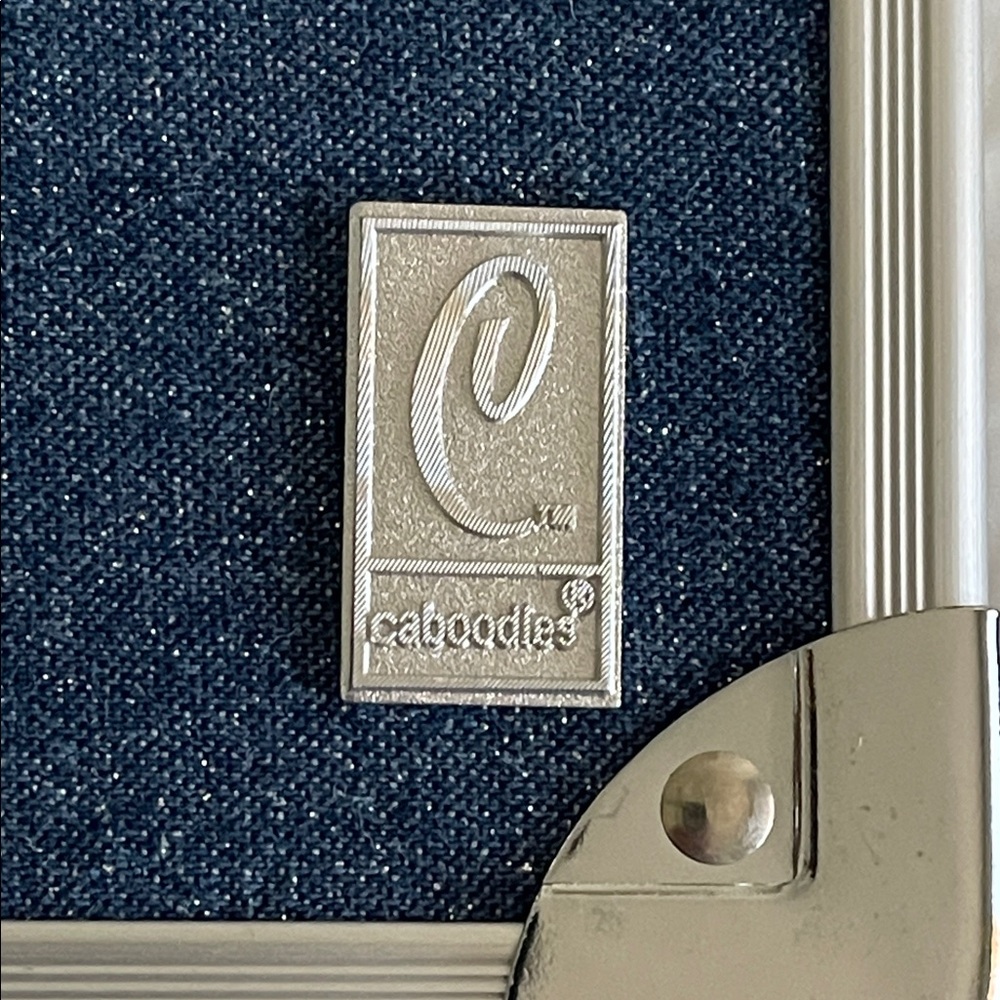 Caboodles Navy and Silver Storage Case - Picture 2 of 8